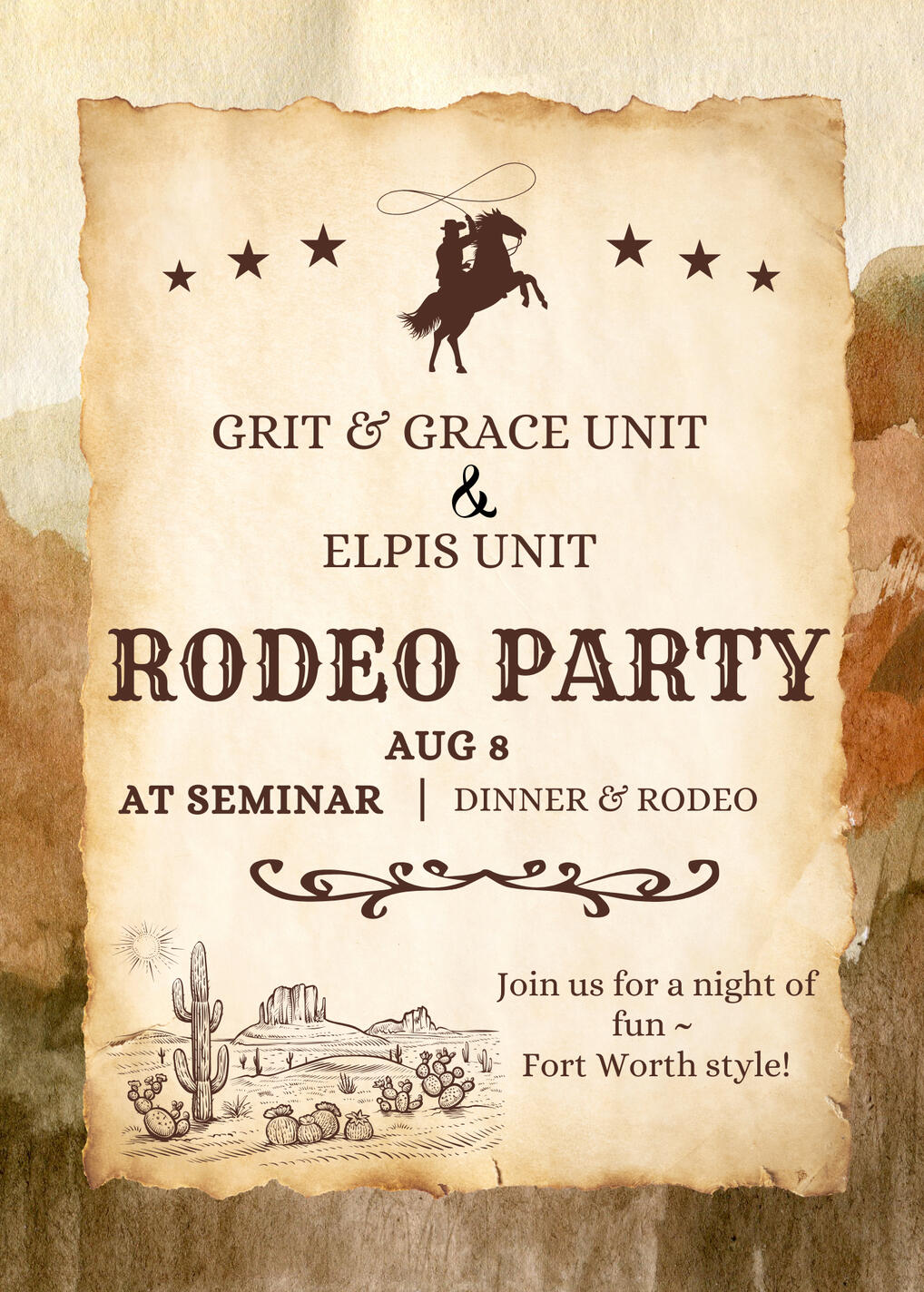 Rodeo Party